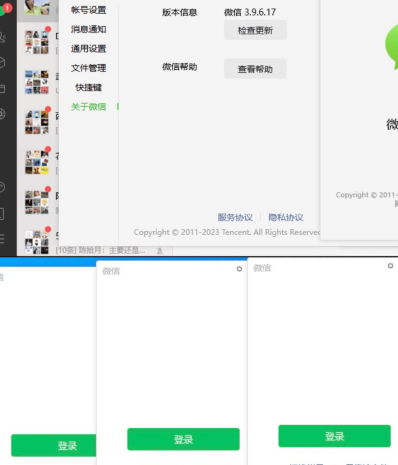 微信Windows版 v3.9.6.17 多开&消息防撤回测试版绿色版