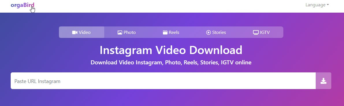 OrgaBird - 最佳Instagram下载器